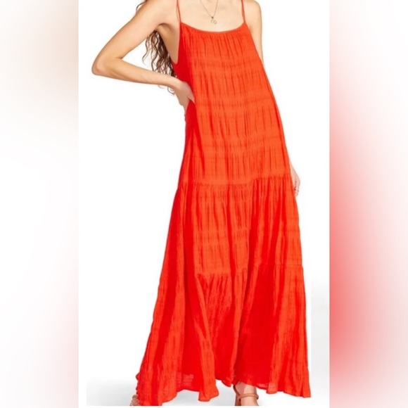 BB Dakota by Steve Madden Tangerine Maxi Sun Dress - Picture 2 of 9
